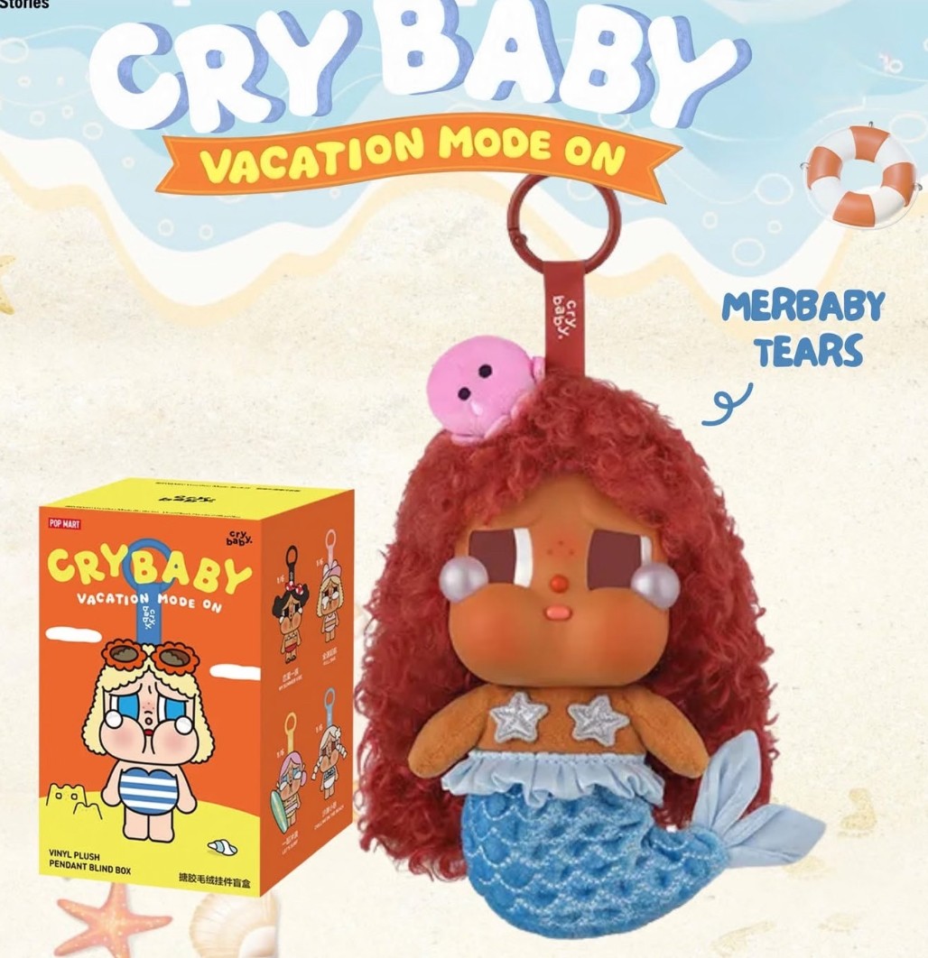 SECRET-MERBABY TEARS - CRYBABY VACATION MODE ON SERIES VINYL PLUSH