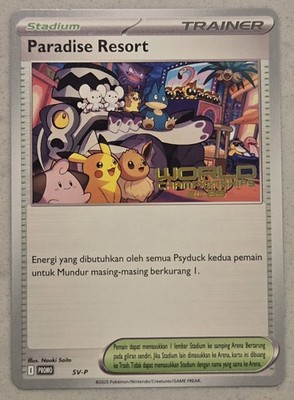 Pokemon World Championship 2025 Indonesian Paradise Resort SV-P
