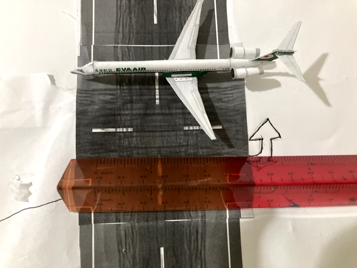Eva Air MD-90 Paper Airplane Model (Little Model Airport) | eBay