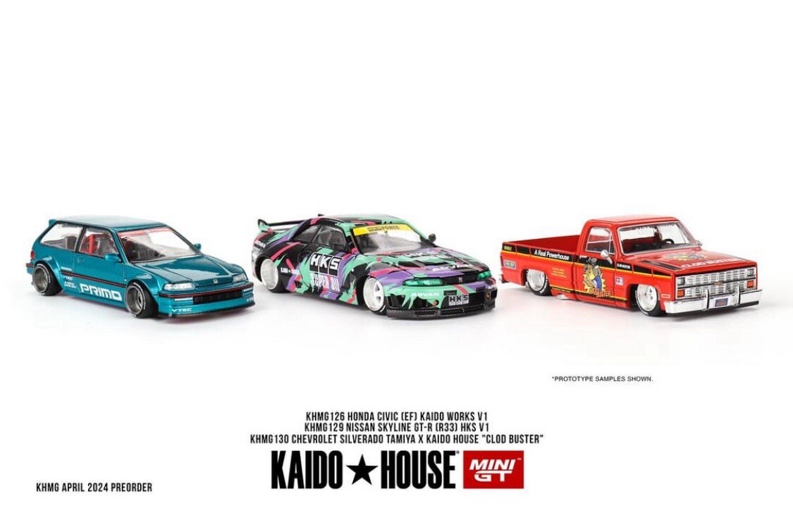 🔥💥Mini GT x Kaido House -Honda Civic (EF) - Kaido Works V1