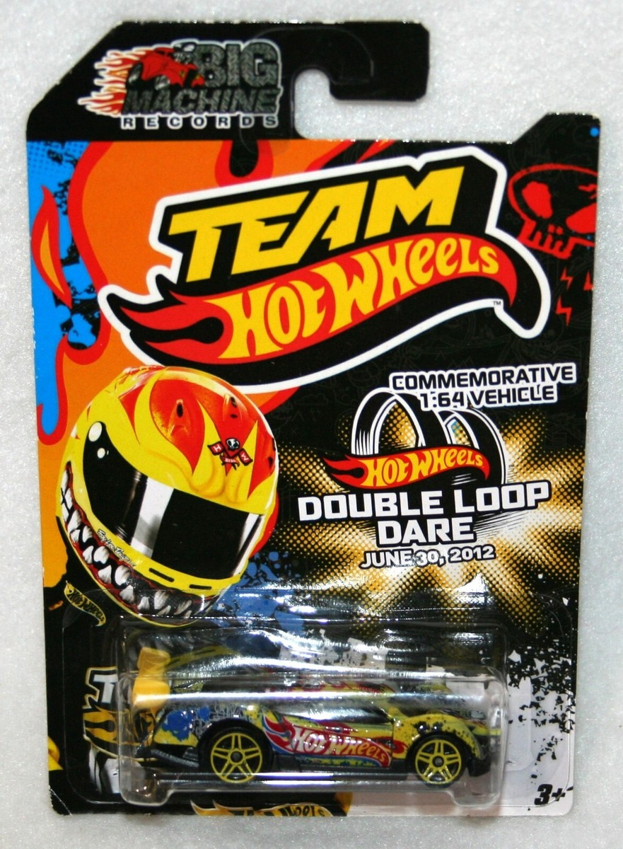 TEAM HOT WHEELS Big Machine Records 2012 Double Loop Dare