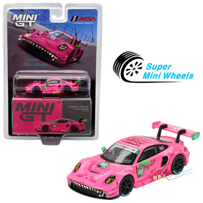 Mini GT 1:64 Porsche 911 GT3 R #80 AO Racing 2023 IMSA VIRginia