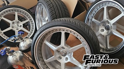 HRE 446 446R Style Wheels Fast and Furious R34 Skyline Paul Walker