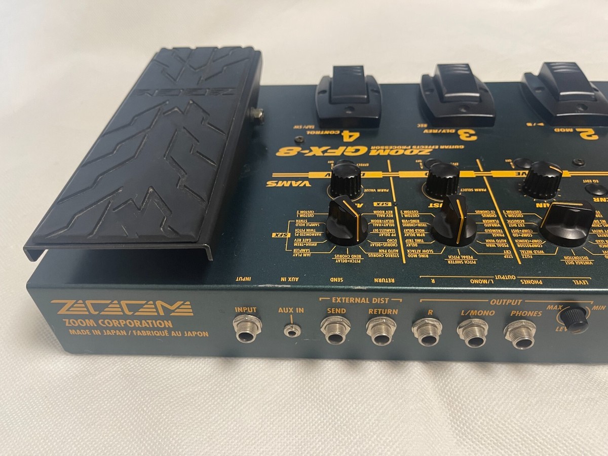 ZOOM GFX-8 Guitar Multi Effects Processor | eBay