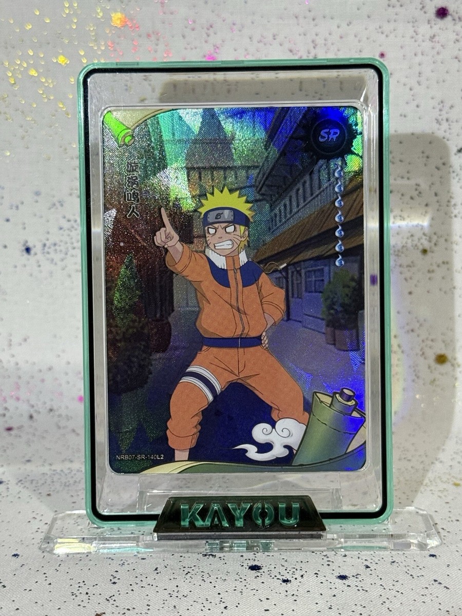 Naruto Uzumaki NRB07-SR-140L2 Official Kayou Trading Card NM T2W7