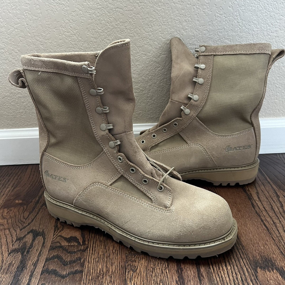 Bates Gore-Tex Military Combat Desert Tan Boots 03-D-0321 Men's 11