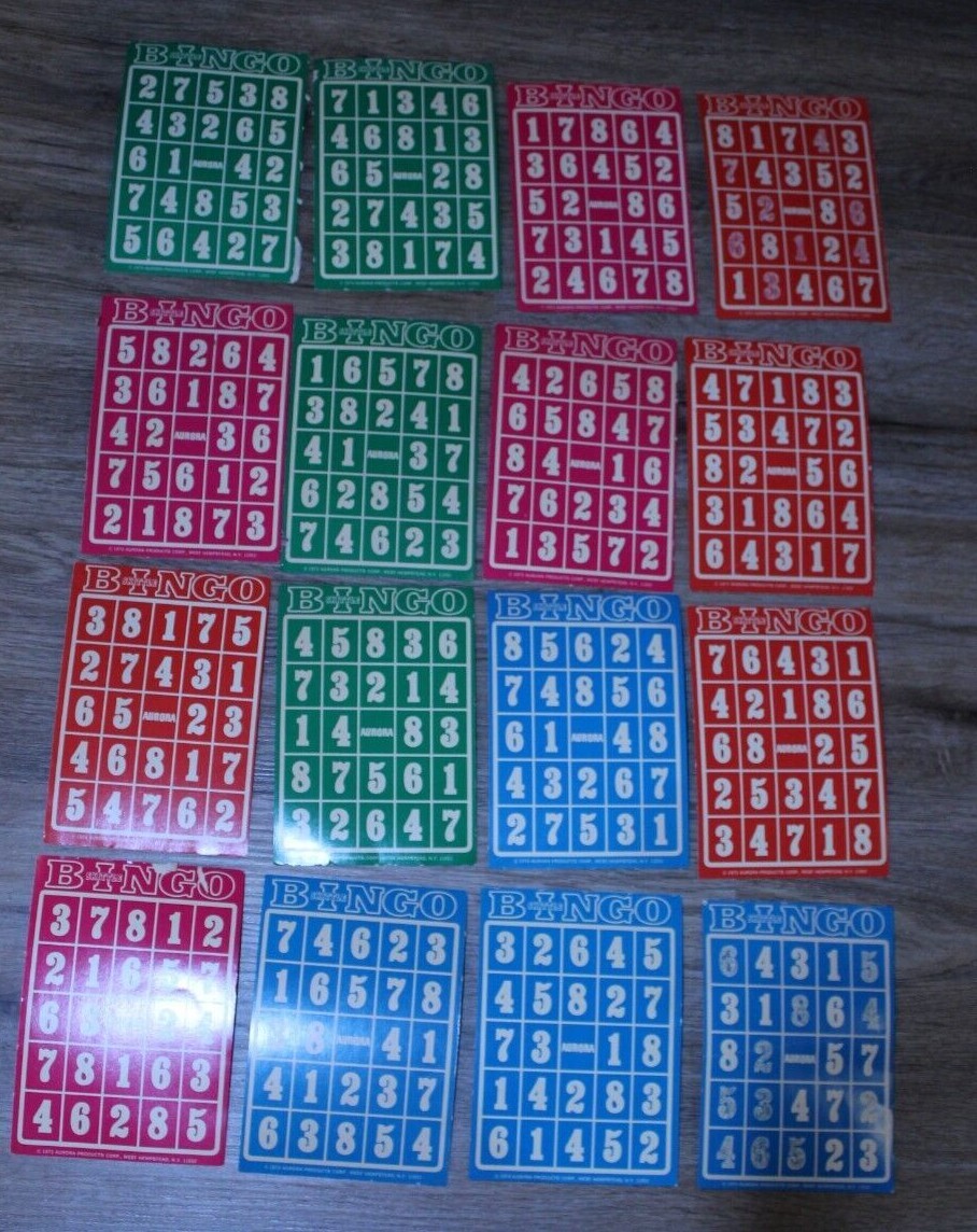 Various Vintage 1973 Aurora Electric Skittle Bingo Game