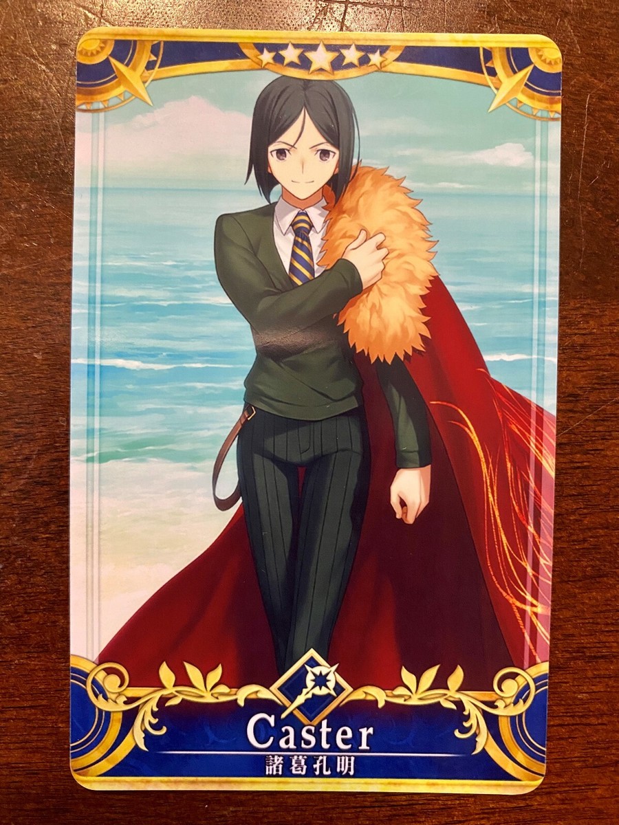 Fate Grand Order Zero FGO Arcade Card Caster Zhuge Liang Melloi