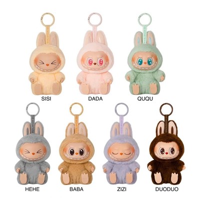 Labubu Pop Mart the monsters: have a seat: Sisi, Dada, Ququ, Zizi