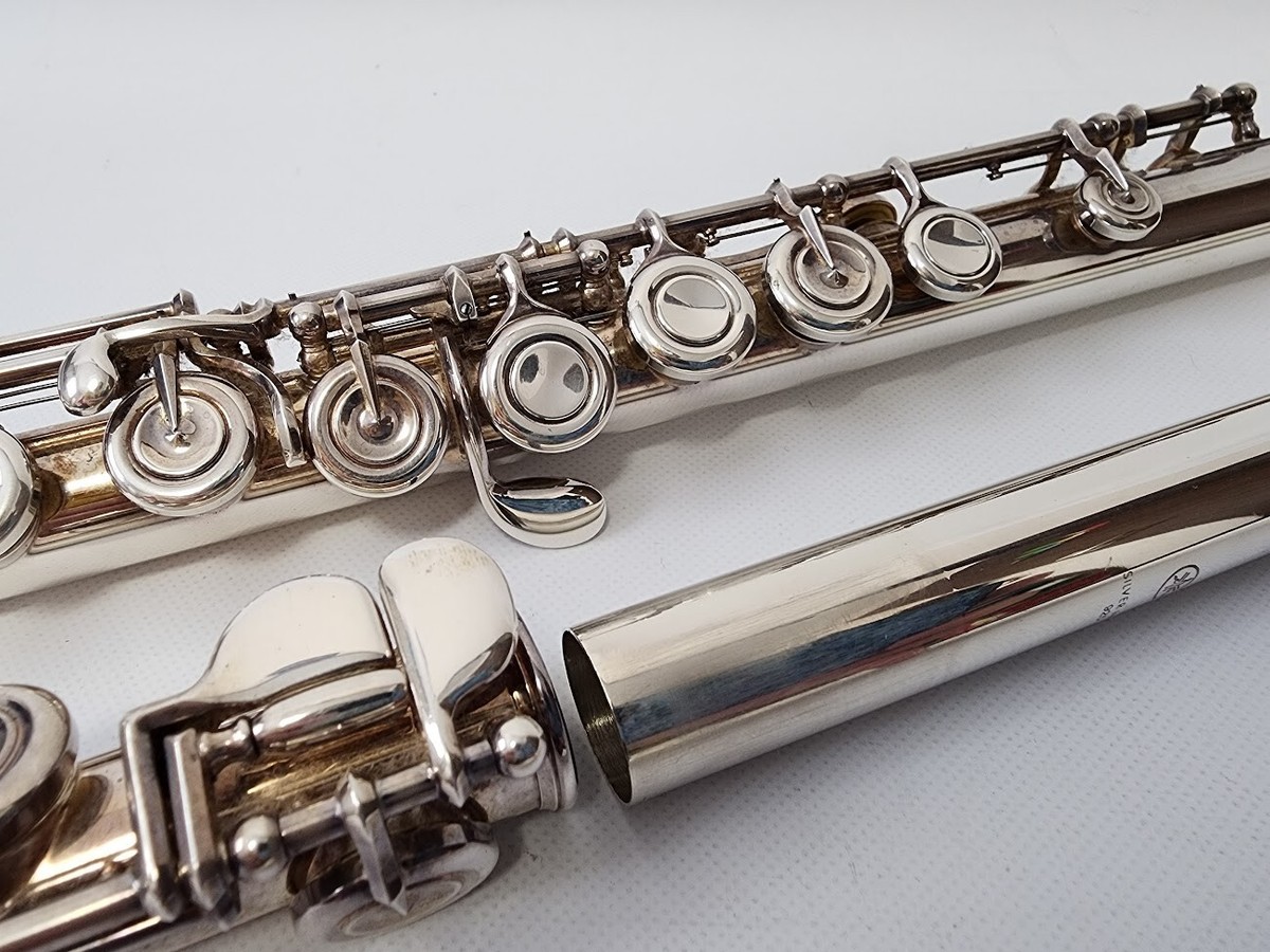 YAMAHA YFL-451 Flute Silver Professional model Musical instrument
