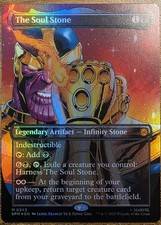 The Soul Stone [Borderless] #243 Prices | Magic Marvel Spider-Man