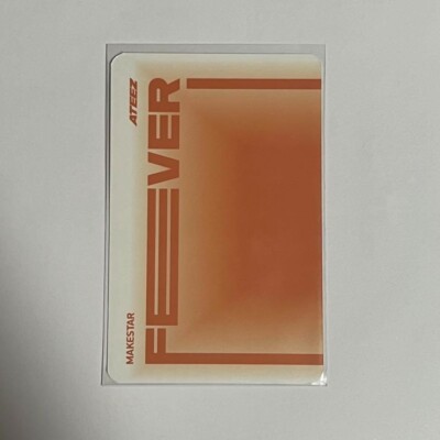 ATEEZ Seonghwa ZERO FEVER Part 3 Makestar Harry potter Photocard