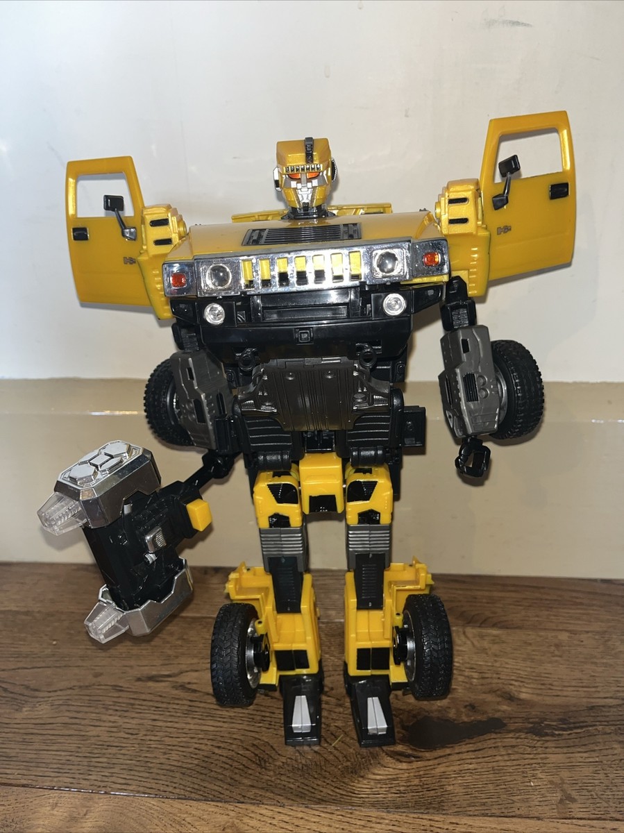 Hummer H2 Transformer Road Bot Roadbot Simba Happy Well 50120 1:18