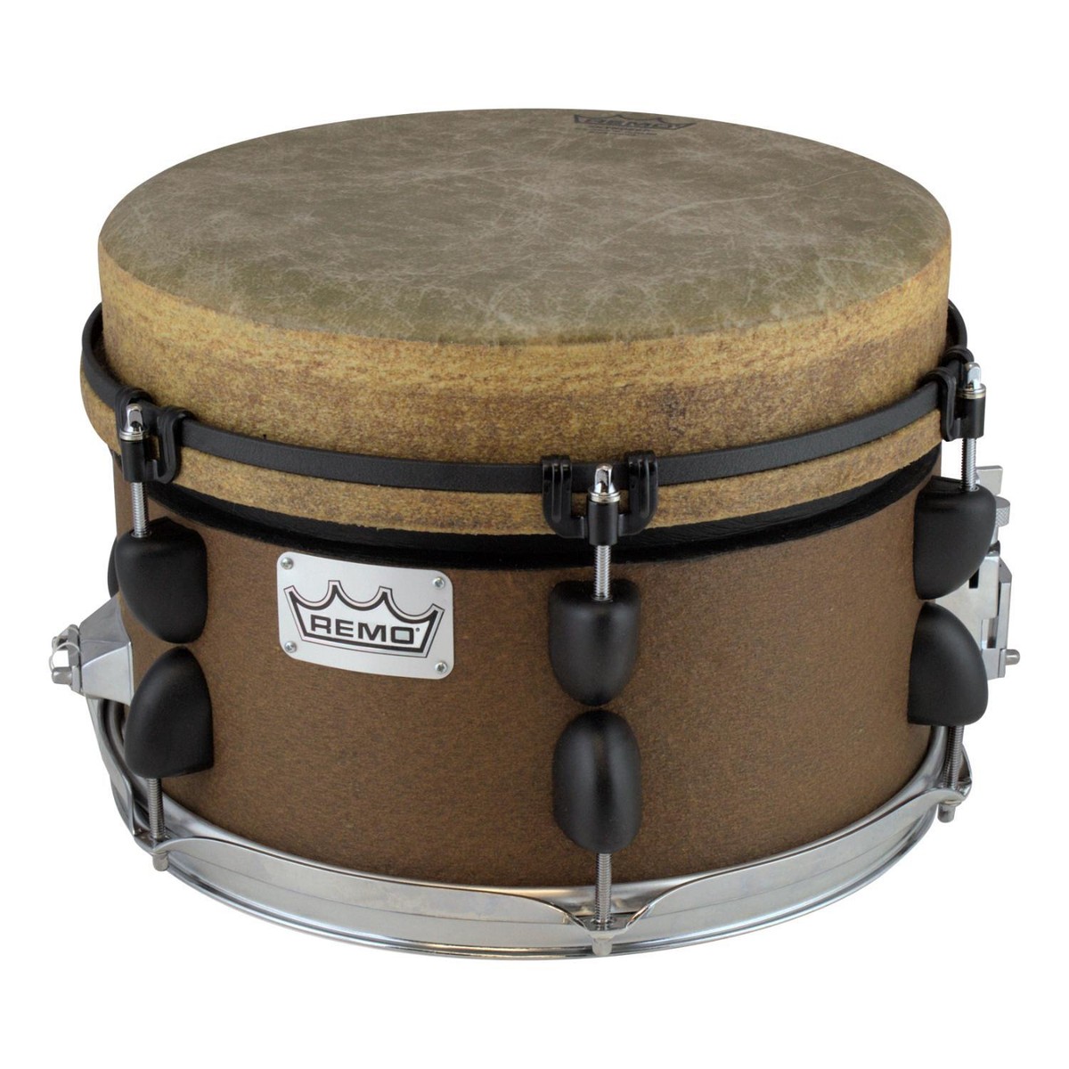 Remo Mondo Snare Drum 12x9 Brown Earth | eBay