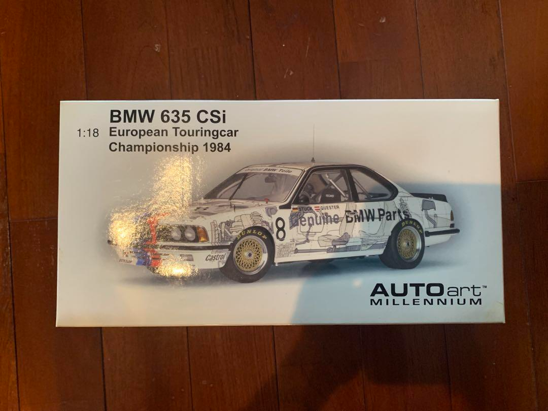1/18 AUTOart BMW 635 CSi European Touringcar Championship 1984 #8