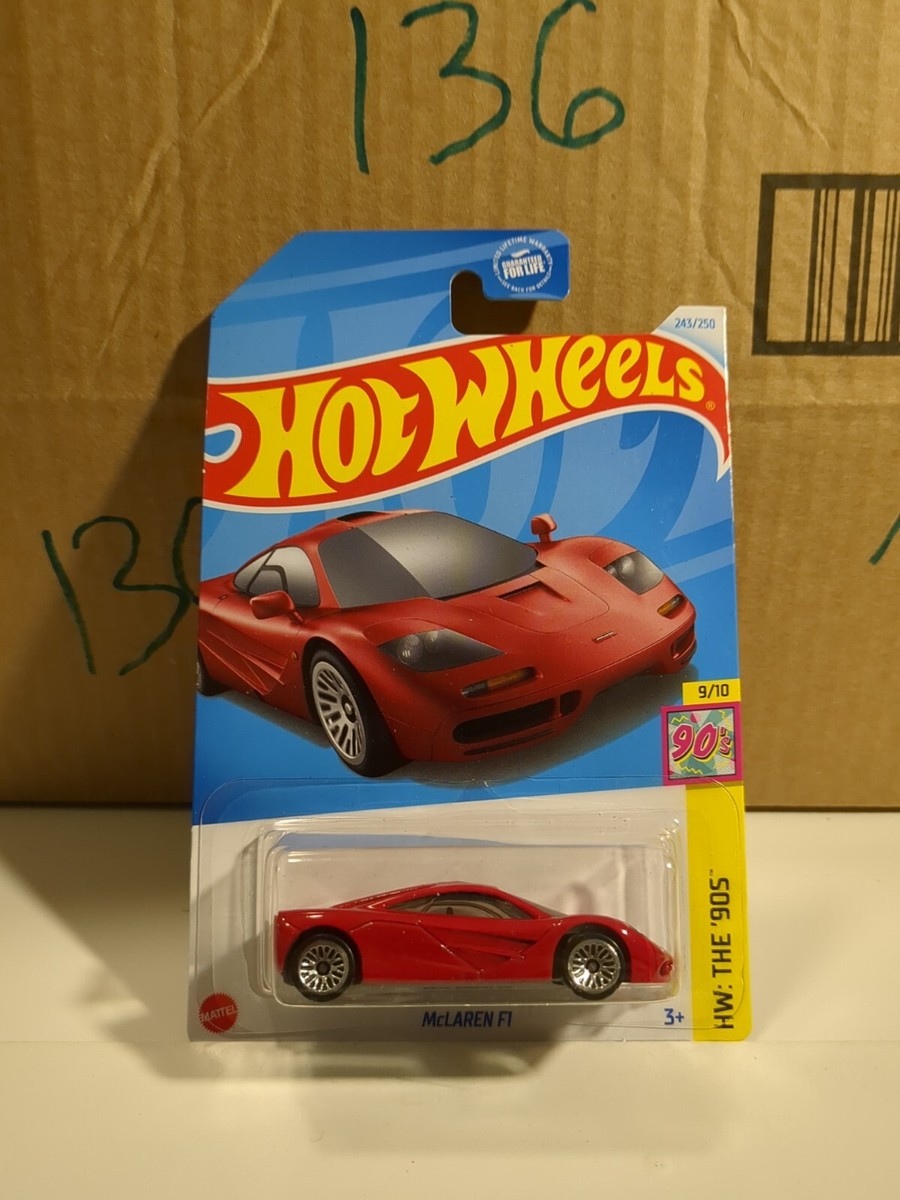 Hot Wheels 2024 Red McLaren F1 # 243/250 HW: The '90s # 9/10 | eBay