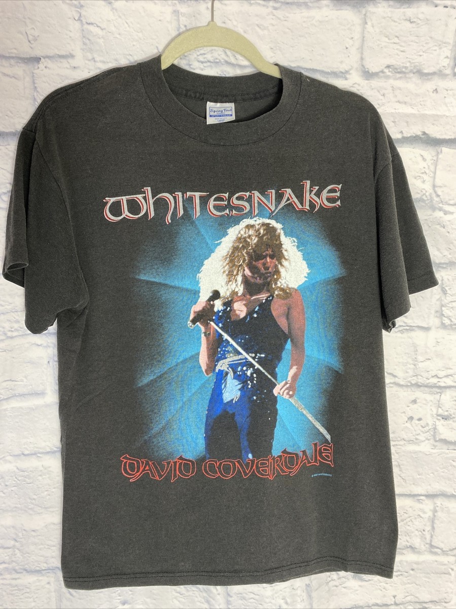 Whitesnake Vintage Tee Shirt David Coverdale L 1987 Concert Tour