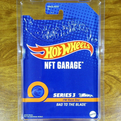 Hot Wheels RLC NFTH Garage Series 3 Bad To The Blade 1 of 2000 HW