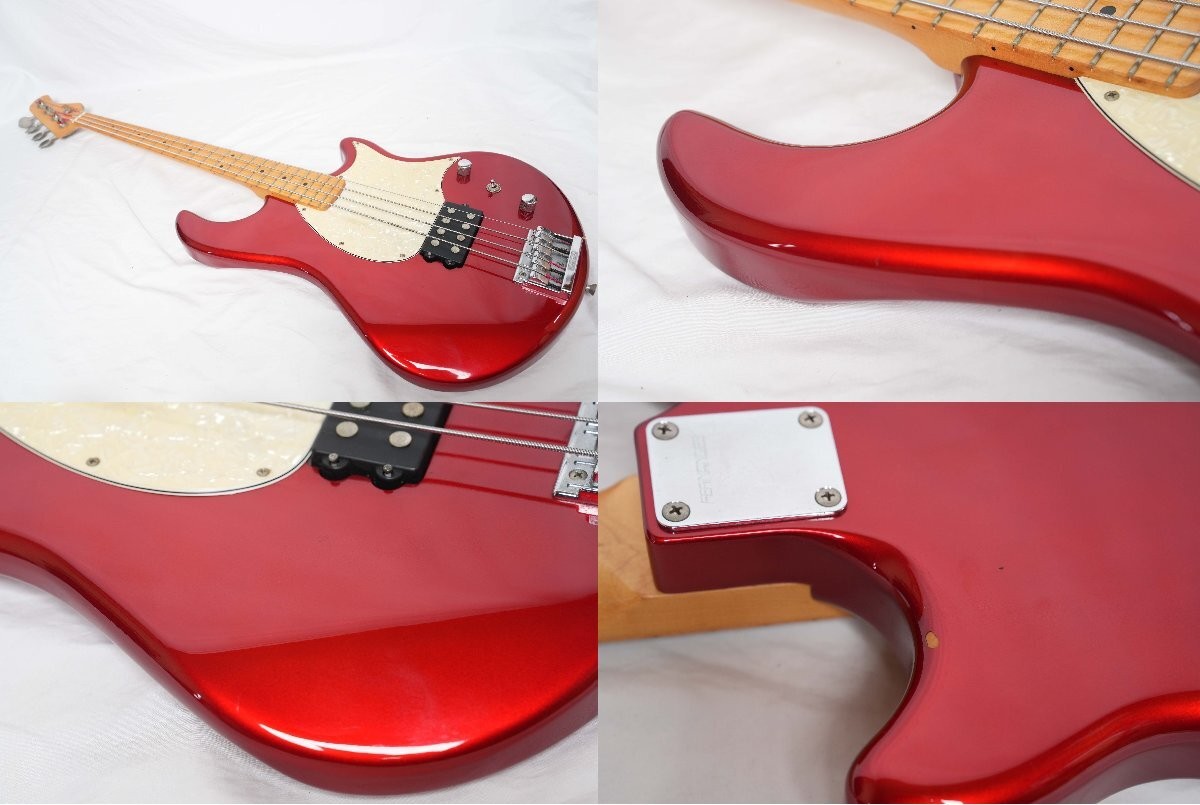 Electric Bass Guitar Fernandes FSB-65 ATLAS 4X MR Metallic Red