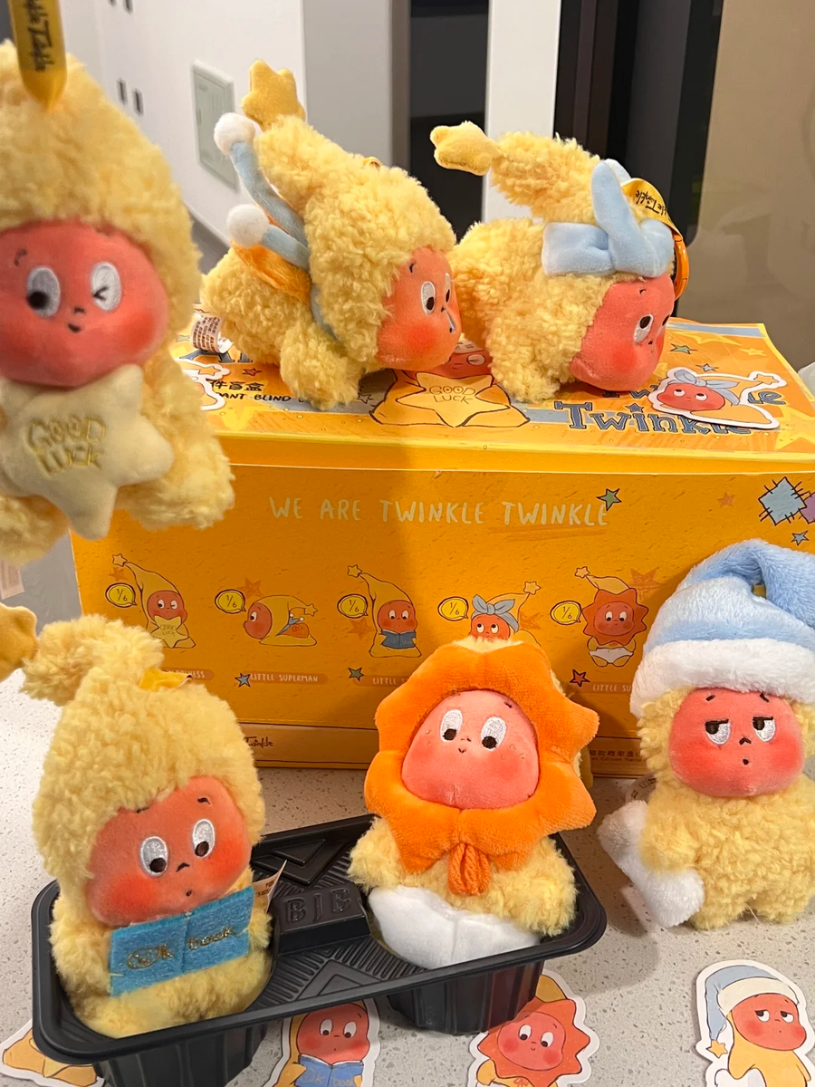POPMART We Are Twinkle Twinkle Series Plush pendant blind box New
