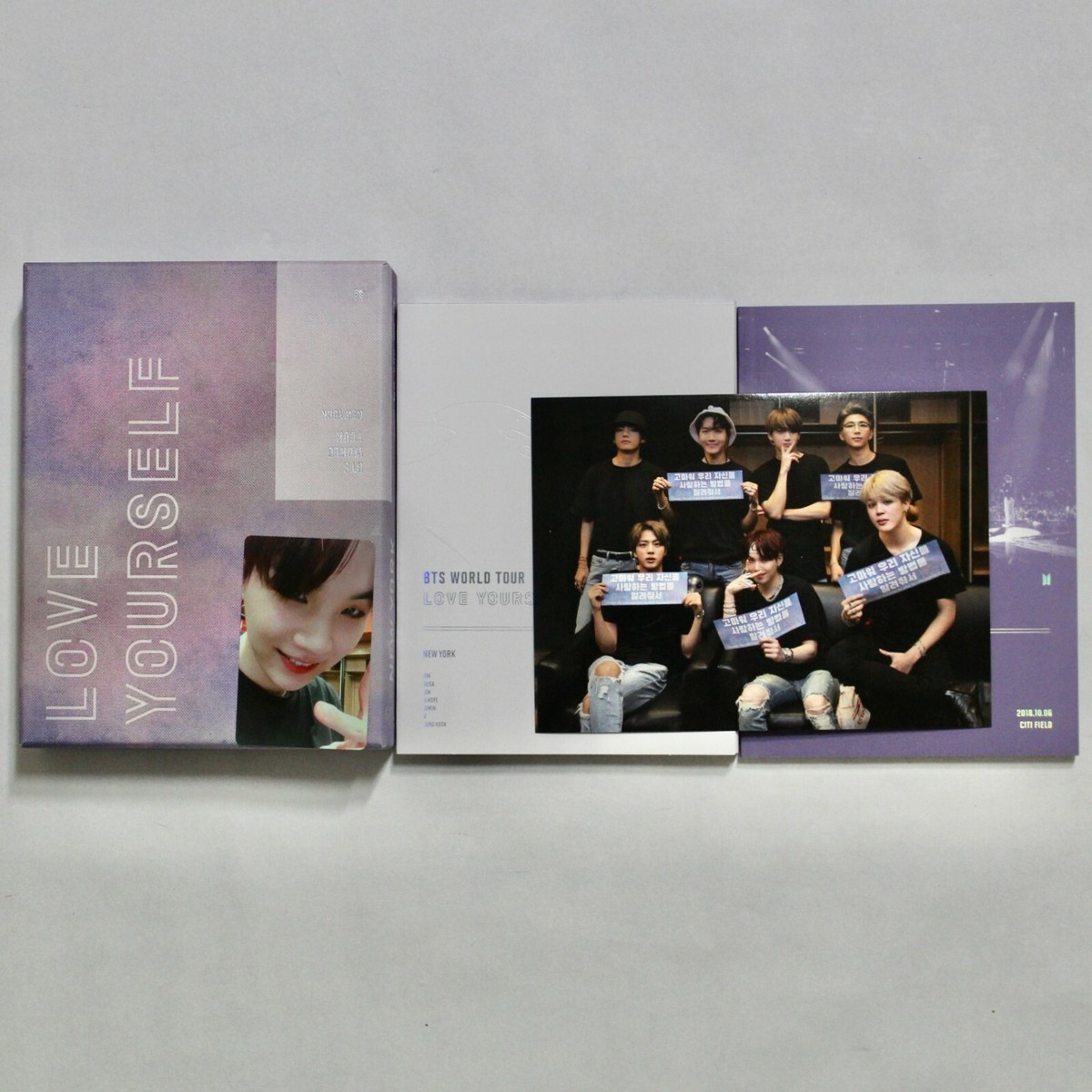 BTS Official Love Yourself World Tour New York DVD Full Set Suga