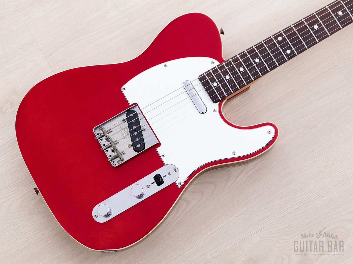 1989 Fender '62 Telecaster Custom TL62B-70 Candy Apple Red, Japan