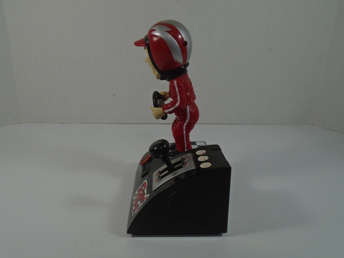 Gemmy 2005 Red Road Rage Racer Angry Mad Race Car Driver 30650