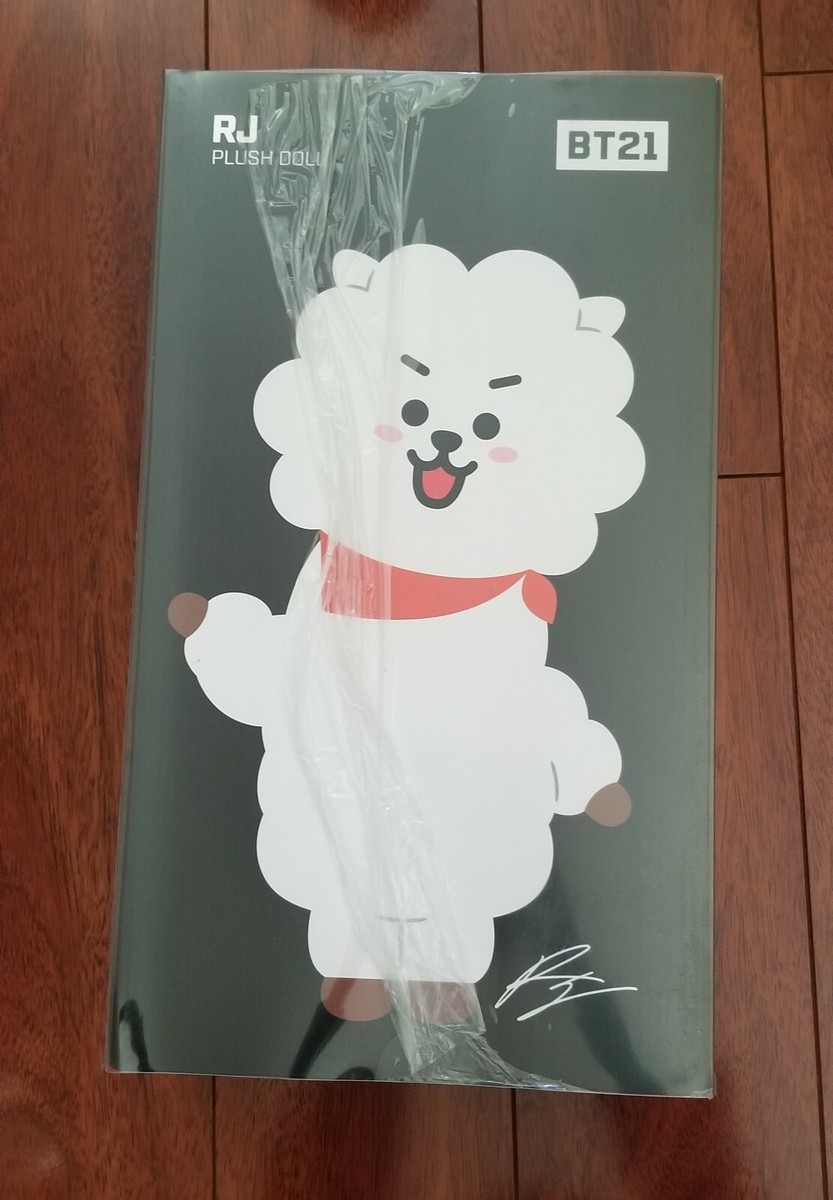 New Official BT21 LINE FRIENDS BTS Jin RJ 14 inch Plush Standing