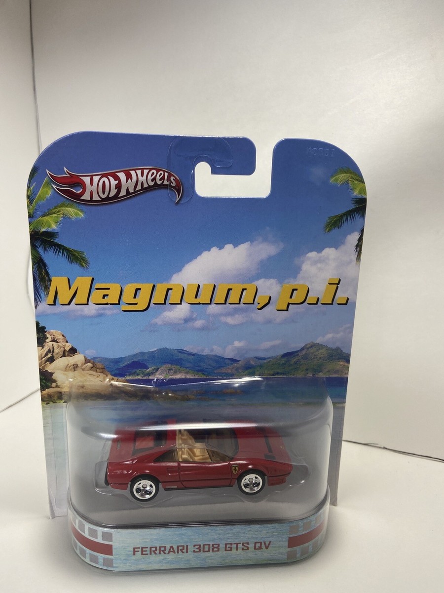 FERRARI 308 GTS QV Magnum pi - Hot Wheels Retro Entertainment REAL