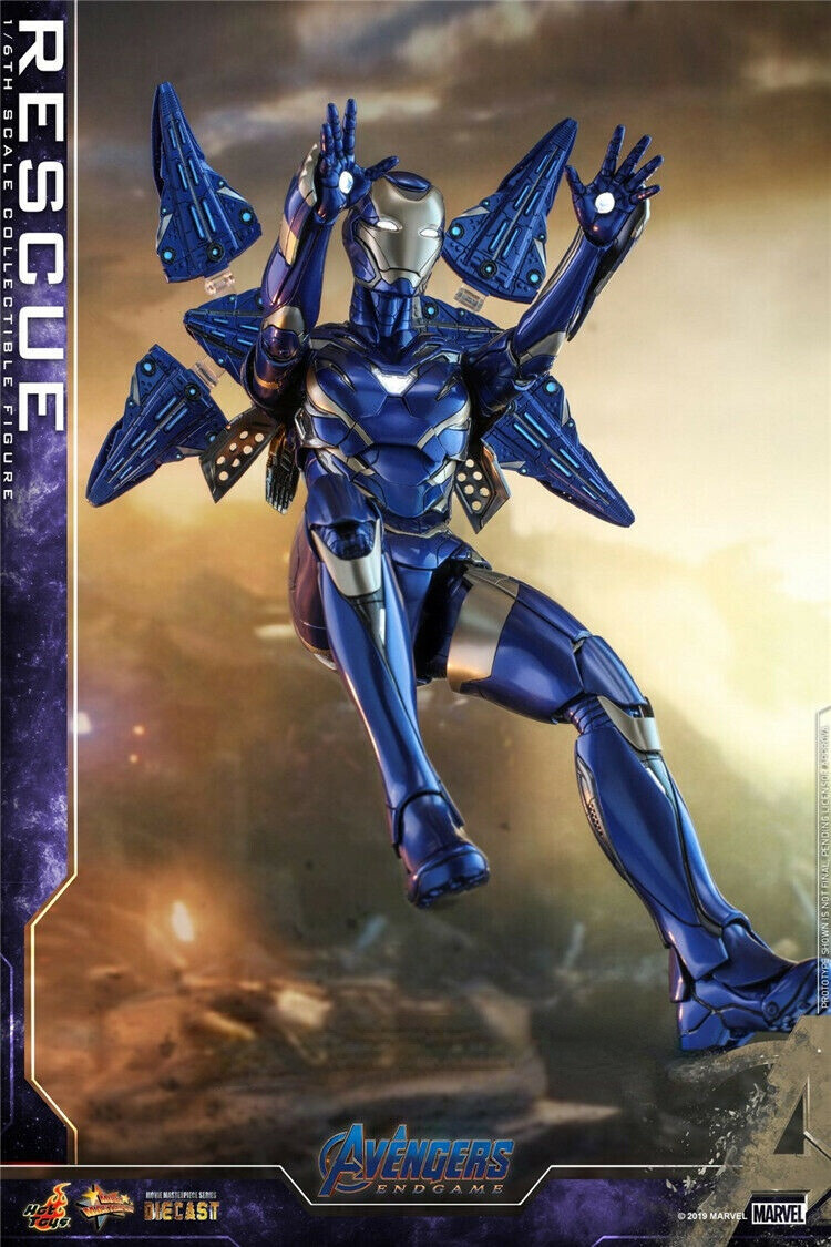 1/6 HOT TOYS MMS538D32 AVENGERS ENDGAME MK49 PEPPER POTTS RESCUE