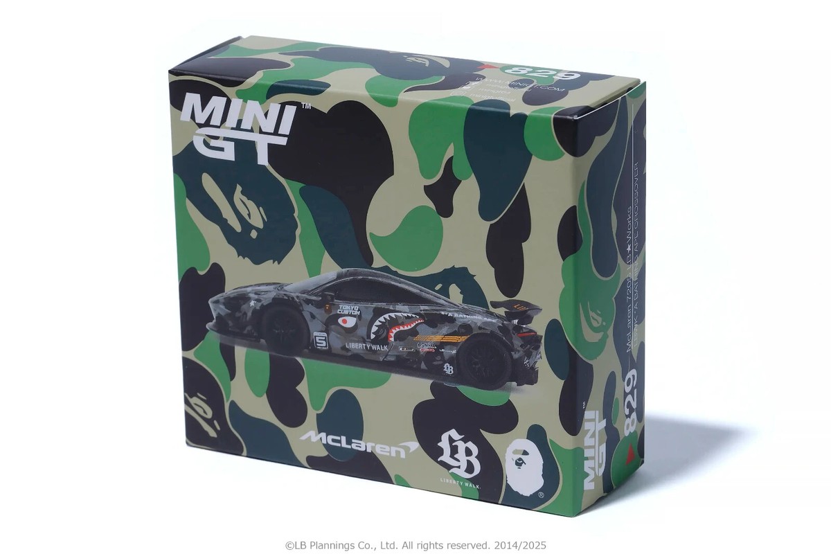 MINI GT BAPE LBWK McLaren 720S LB Works & MAZDA RX-7 LB Super Set