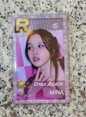 TWICE SUPER STAR SSJYP FAN MEETING 8th Anniversary PHOTO CARD MINA