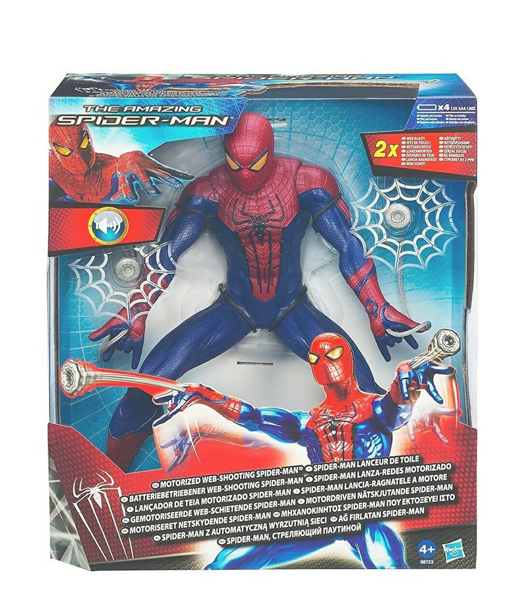 Marvel The Amazing Spider-Man 34cm Motorised Web Shooting Figure