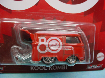 2025 PoP Culture KOOL KOMBI 💥red VW bus;80 MATTEL Real riders