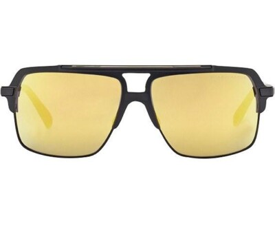 DITA DRX2070B MACH FOUR Sunglasses Matte Black / Grey Gold Mirror
