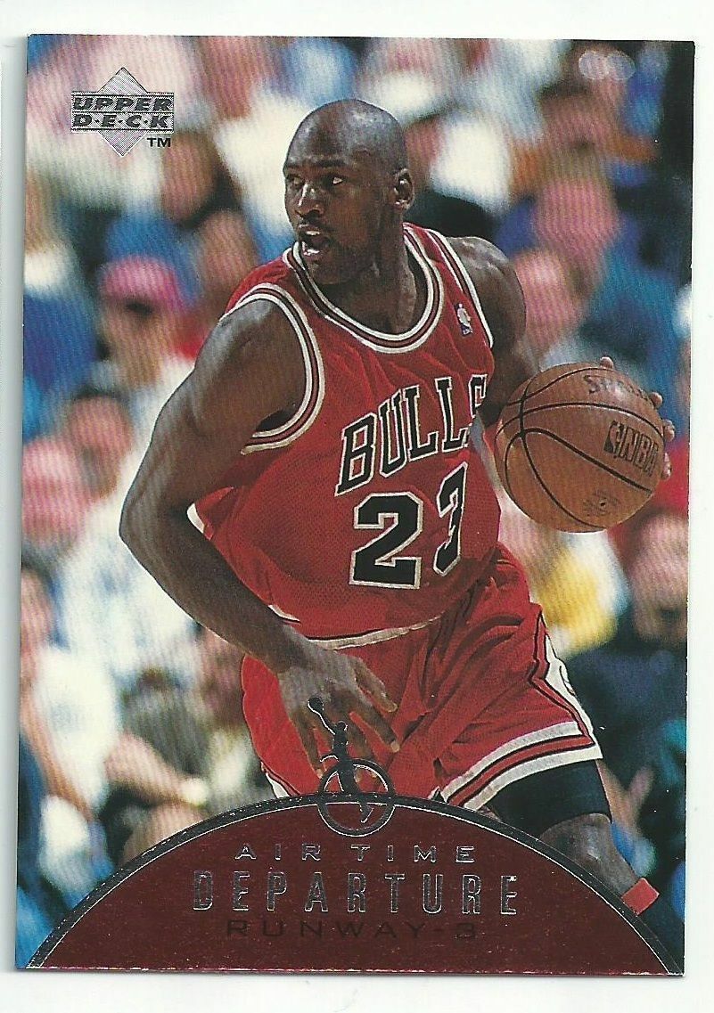 1997-98 Upper Deck Michael Jordan Air Time Departure Runway -3