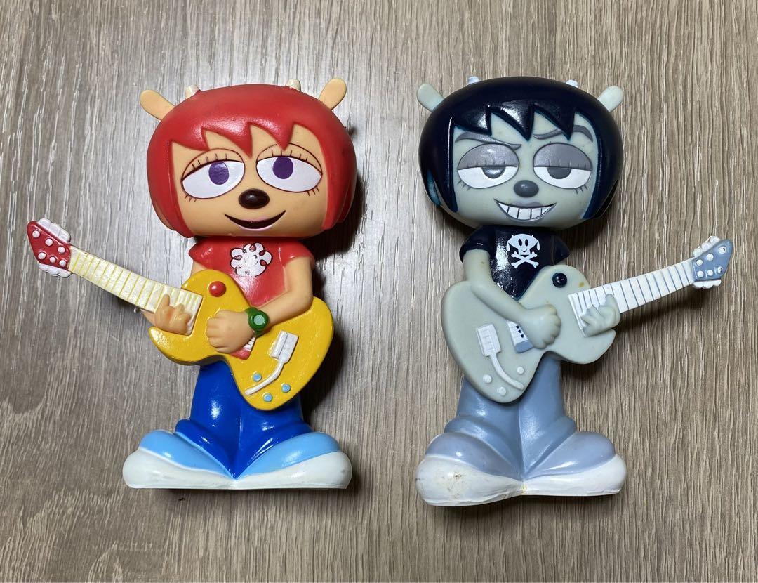 Parappa The Rapper Um Jammer Lammy Soft vinyl figure Rammy Set of