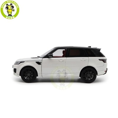 1/18 Whelart Land Rover Range Rover Sport 2018 White Diecast Model