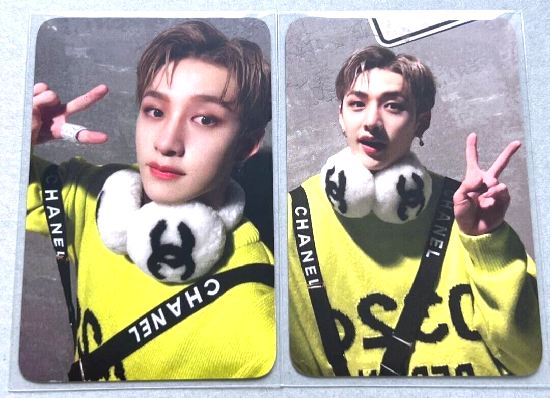 Stray Kids BANG CHAN Christmas Evel subk Official Photocard Photo
