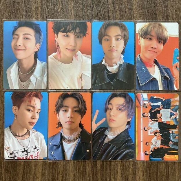 BTS Butter Cream Ver Official Photocard RM JIN SUGA J-HOPE JIMIN