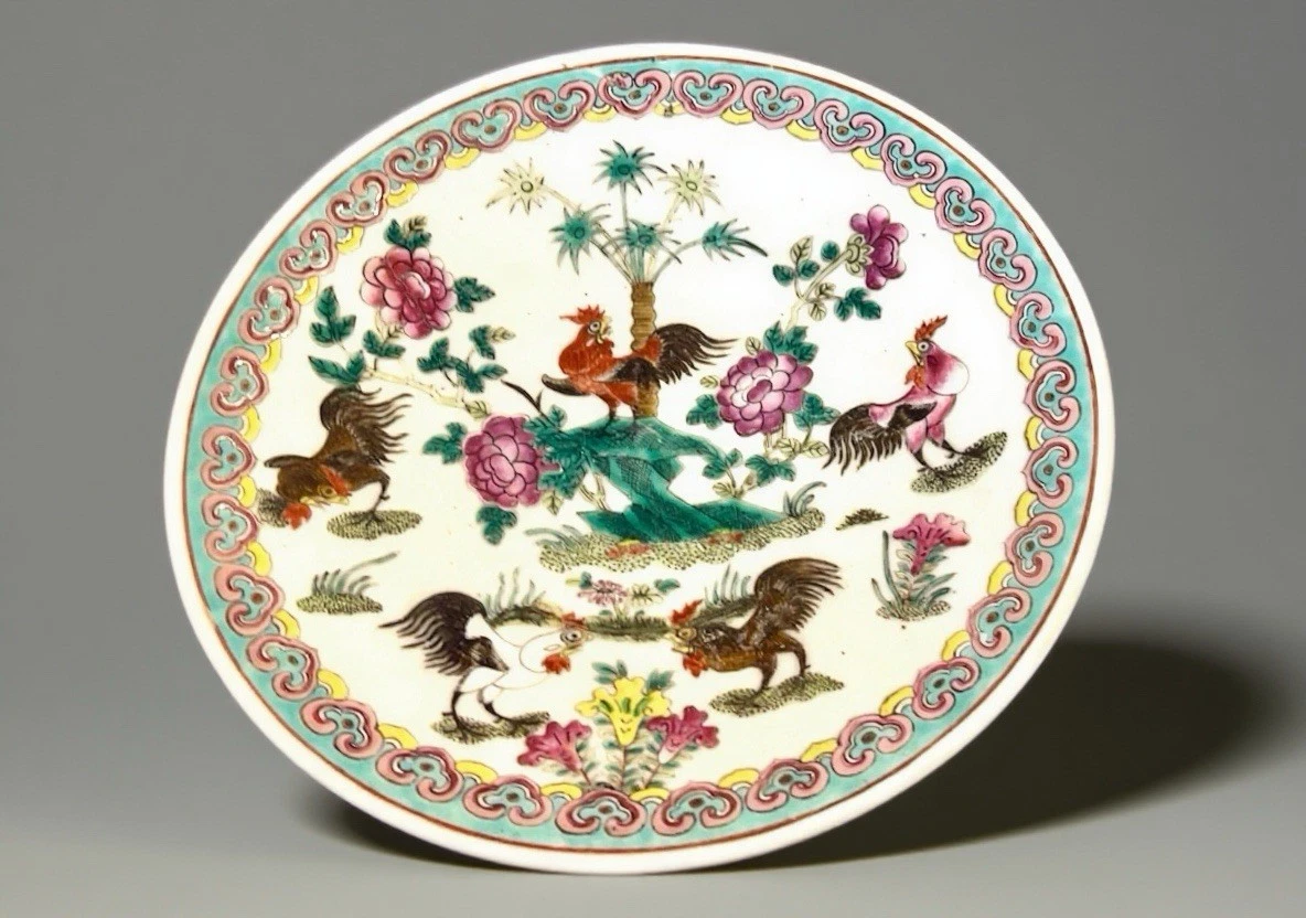 清朝在中国古董盘子| eBay