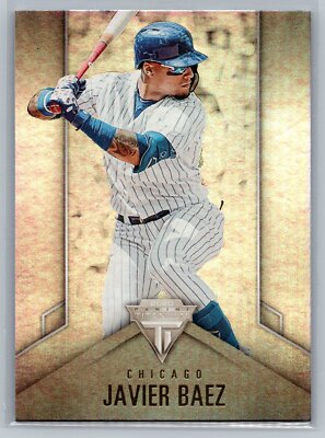 2020 Panini Chronicles #2 Javier Baez Titanium | eBay