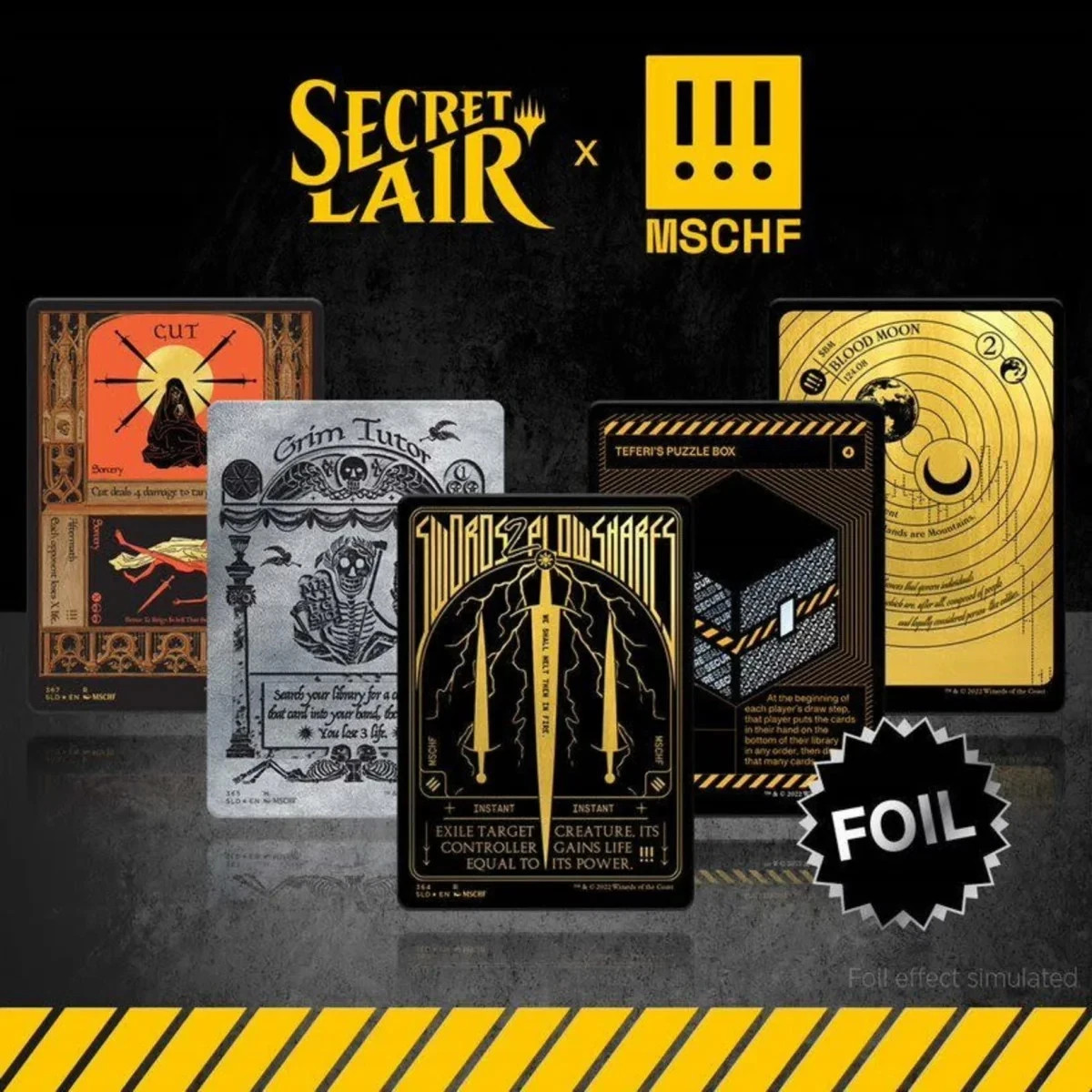 Magic: The Gathering - Secret Lair x MSCHF - Sealed - MTG - Foil