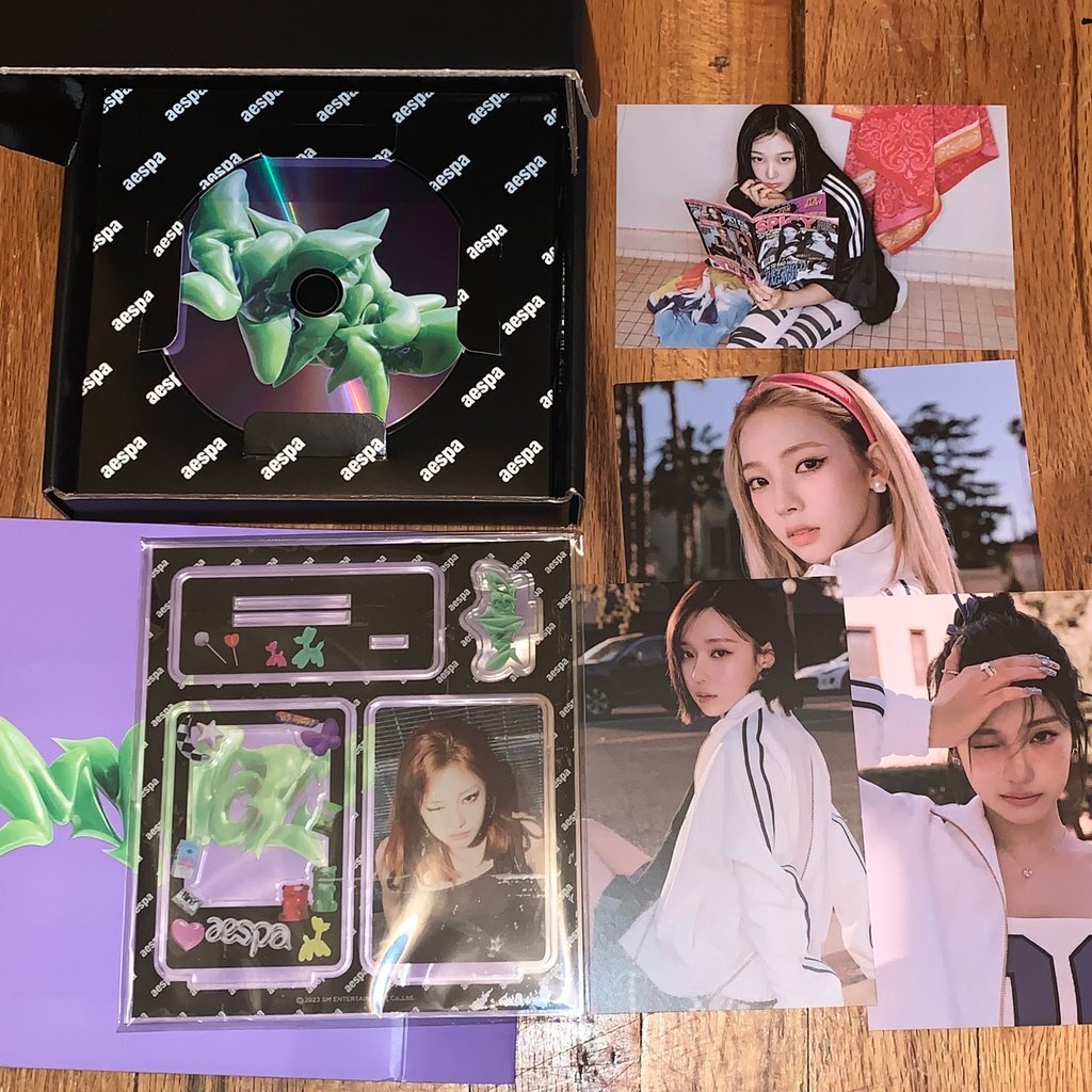 aespa My World Spicy Deluxe Box SM Global Shop SGS Exclusive