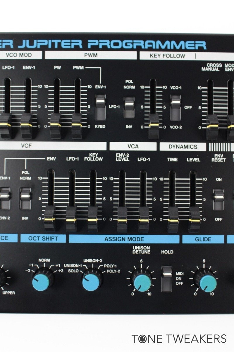 Roland MPG-80 Super Jupiter Programmer mks-80 Knob Box midi