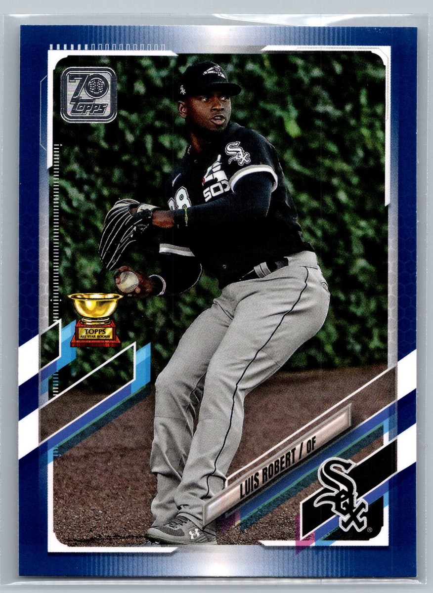 2021 Topps #223 Luis Robert Royal Blue | eBay