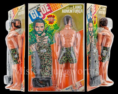 NEW Vintage 1975 Hasbro Land Adventurer GI Joe Man of Action