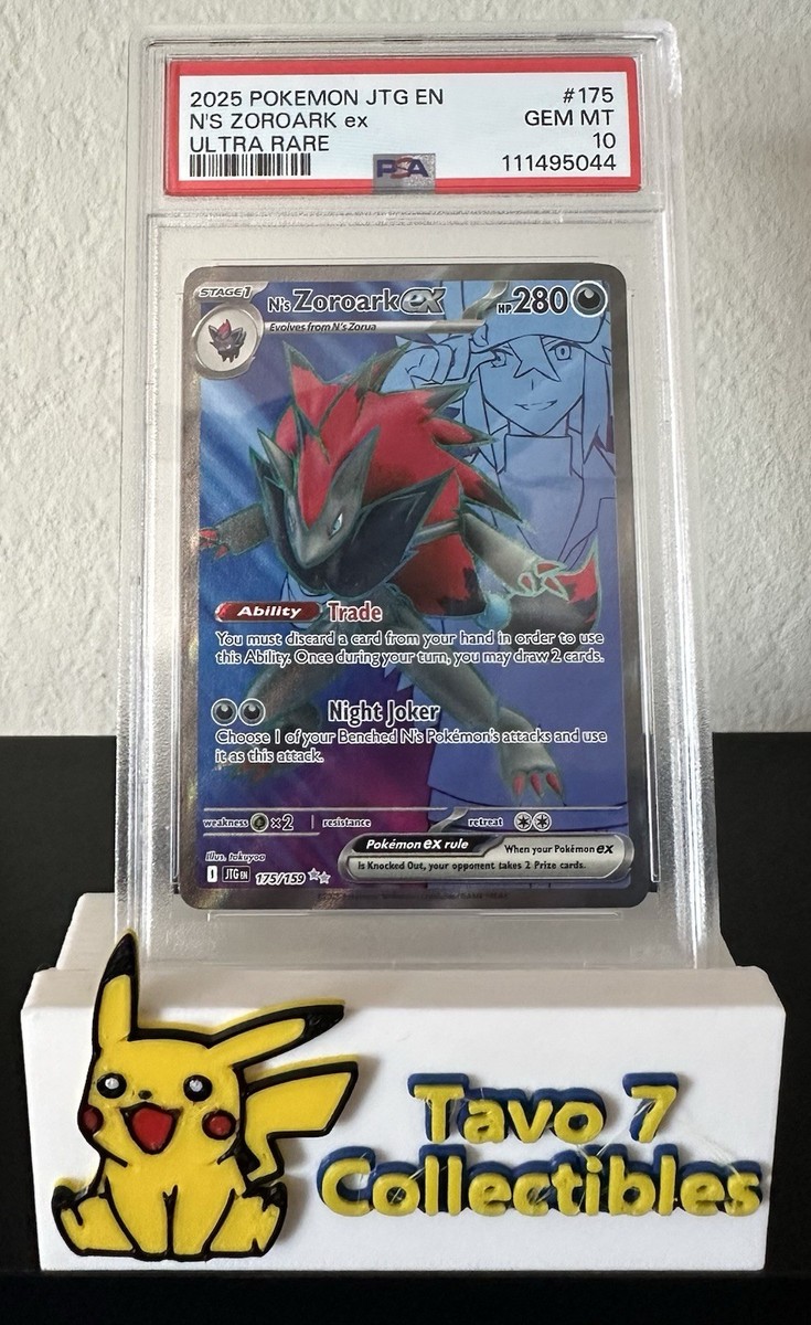 PSA 10 N's Zoroark EX 175/159 Journey Together Ultra Rare | eBay