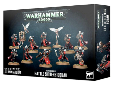 40K Battle Sisters Squad NO BOX 10 Adepta Sororitas Warhammer