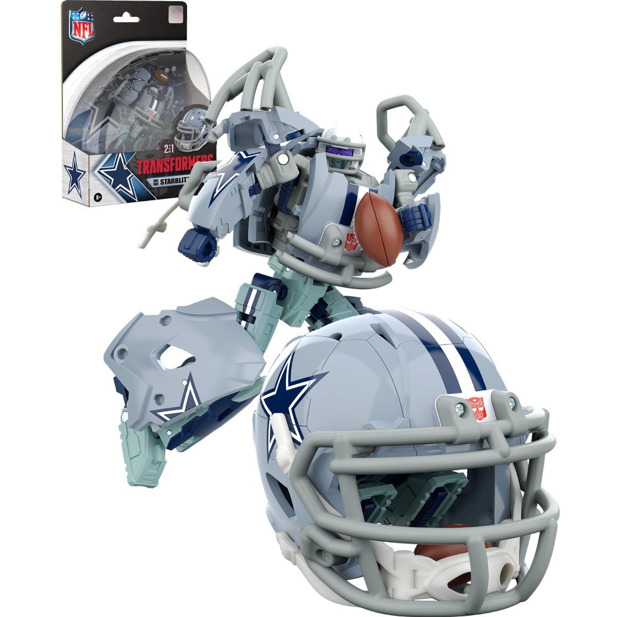 Transformers NFL Collaborative Deluxe Dallas Cowboys Starblitz